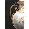 Image 3 : 19th c. hand painted Sevres covered urn