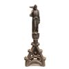 Image 2 : Pair 19th c. Gothic figural andirons
