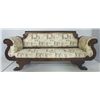 Image 1 : 19th c. mahogany Empire sofa