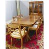 Image 1 : Mahogany dining room set 8 pieces