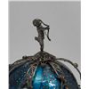 Image 3 : Enamel & silver jewel box