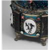 Image 4 : Enamel & silver jewel box
