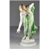 Image 1 : Meissen Deco porcelain "Bowler" figure
