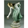 Image 1 : Meissen Deco porcelain "Bowler" figure