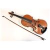 Image 2 : 2 piece back violin with paper label