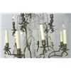 Image 3 : French bronze & crystal 10 light chandelier