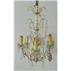Image 1 : French crystal & bronze chandelier