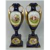 Image 1 : Pair large old Royal Vienna handled vases