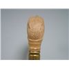 Image 4 : Antique walking stick with carved bone handle