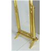 Image 3 : Gold framed chevelle mirror on stand
