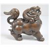 Image 1 : Cast bronze "Foo Lion" incense burner with lid