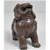 Image 2 : Cast bronze "Foo Lion" incense burner with lid