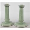 Image 1 : Pair Chinese Celadon candlesticks