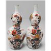 Image 1 : Pair Japanese octagonal double gourd bottles