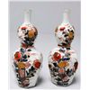 Image 3 : Pair Japanese octagonal double gourd bottles