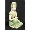Image 2 : Celadon & bisque Guanyin