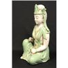 Image 5 : Celadon & bisque Guanyin