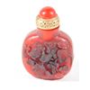 Image 1 : Beautiful Chinse carved amber snuff bottle