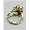 Image 3 : 14kt gold diamond & sapphire ring & bracelet