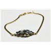 Image 4 : 14kt gold diamond & sapphire ring & bracelet