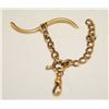 Image 3 : 14kt gold watch fob & chain