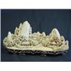 Image 1 : Soapstone carving "Mountain & Village"