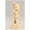 Image 3 : Carved bone figure "Man Holding Net"