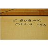 Image 3 : Oil painting signed C. Bubnic  Paris 1971