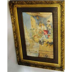 Watercolor by Frank Glyudon