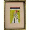 Image 1 : Framed gouache from India