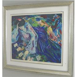 Lithograph by Barbara J. Wood