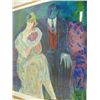 Image 3 : Artist signed lithograph "Seated Couple"