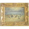 Image 1 : Early 20th c. "Beach Scene" artist signed
