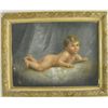 Image 1 : Pastel "Portrait of Baby" signed dated 1902