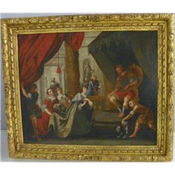 Old Master painting signed F. Franckes