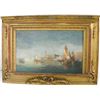 Image 1 : 19th c. oil painting attributed to Thomas Moran