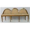Image 1 : Charles X triple arch back settee ca. 1930