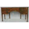 Image 4 : Hepplewhite mahogany inlaid bow front sideboard