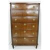 Image 1 : Dutch Neoclassical 6 drawer high chest