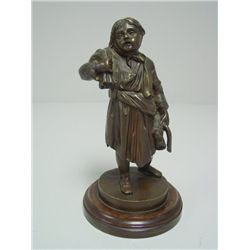 Bronze figure of "Girl"