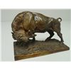 Image 1 : Bronze figure of a "Bull Charging"