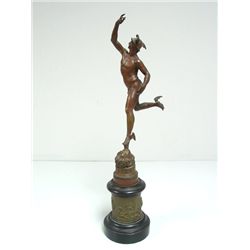 Bronze "Mercury" after Giambologna