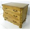 Image 2 : Kettle base walnut commode with 3 drawers