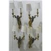 Image 1 : Set of 4 bronze sconces