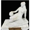 Image 1 : Marble sculpture of "Seated Woman" on base