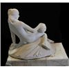 Image 5 : Marble sculpture of "Seated Woman" on base