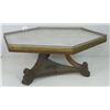 Image 1 : Regency style marble top coffee table