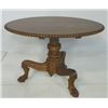 Image 1 : Magnificent 19th c. round rosewood center table