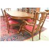 Image 2 : Dining room table & 10 Chippendale style chairs