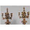 Image 4 : Pair 5 arm candelabrum ca. late 20th c.